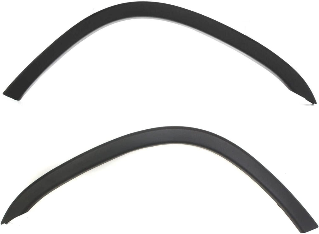 Fender Trim Set of 2 Compatible with 1997-2001 Honda CR-V Front, Driver and Passenger Side Partslink HO1291101, HO1290101