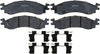 17D1354C Professional Ceramic Rear Disc Brake Pad Set