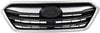 Front Grille Assembly Silver Trim Direct Fit for Subaru Legacy