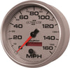 4989 Ultra-Lite II 5" 160 Mph In-Dash Electric Programmable Speedometer