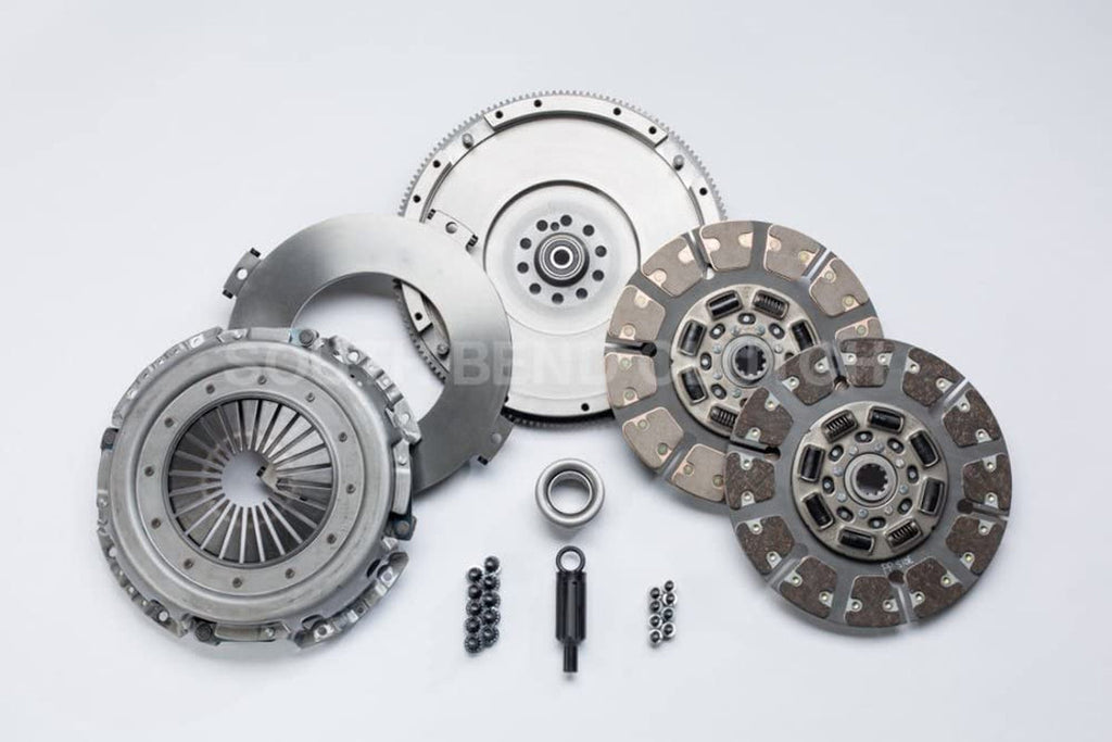 SFDD3250-6 Clutch Kit (99-03 Ford 7.3 Power Stroke ZF-6 Street Dual Disc)