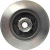 Silver 18A15A Front Disc Brake Rotor and Hub Assembly