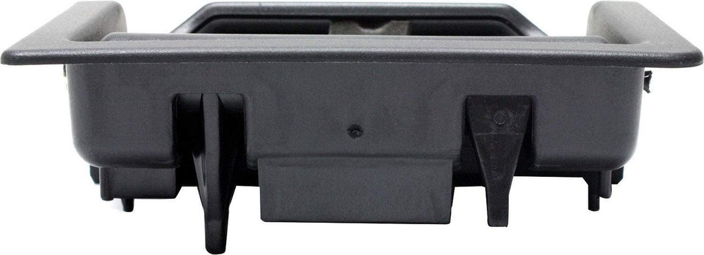 Interior Rear Door Handle Compatible with 2004-2008 Ford F-150 Black Supercab Driver Side