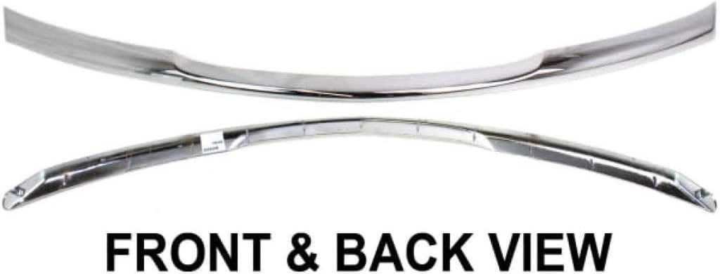 For Chrysler Pacifica Bumper Molding Trim 2007 2008 | Front | Driver or Passenger Side | Single Piece | Upper | Chrome | 1 Piece | CH1044104 | 5113075AA