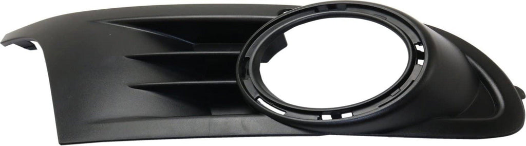 Evan Fischer Fog Light Trim Set of 2 Compatible with 2010-2014 Volkswagen Golf - VW1039109, VW1038109