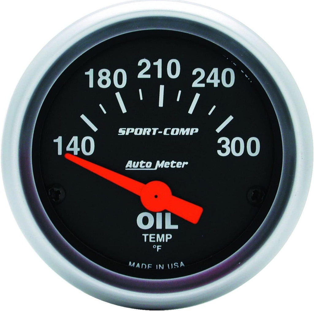 3348 Sport-Comp Electric Oil Temperature Gauge