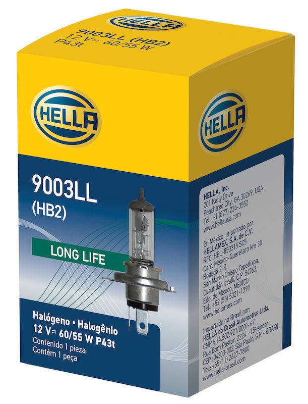 HELLA 9003LL Long Life Series Halogen Light Bulb - greatparts