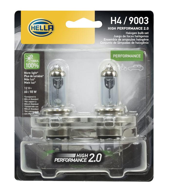 HELLA 9003 2.0TB Performance Series Halogen Light Bulb - greatparts