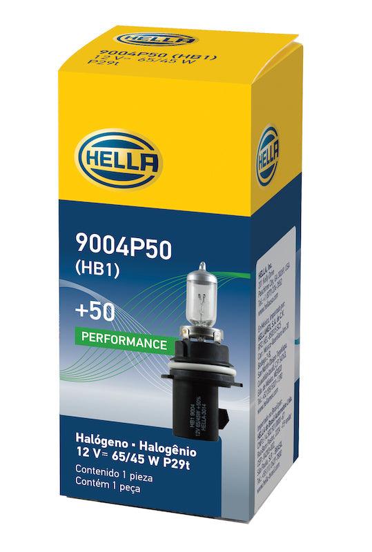 HELLA 9004P50 Performance Series Halogen Light Bulb - greatparts