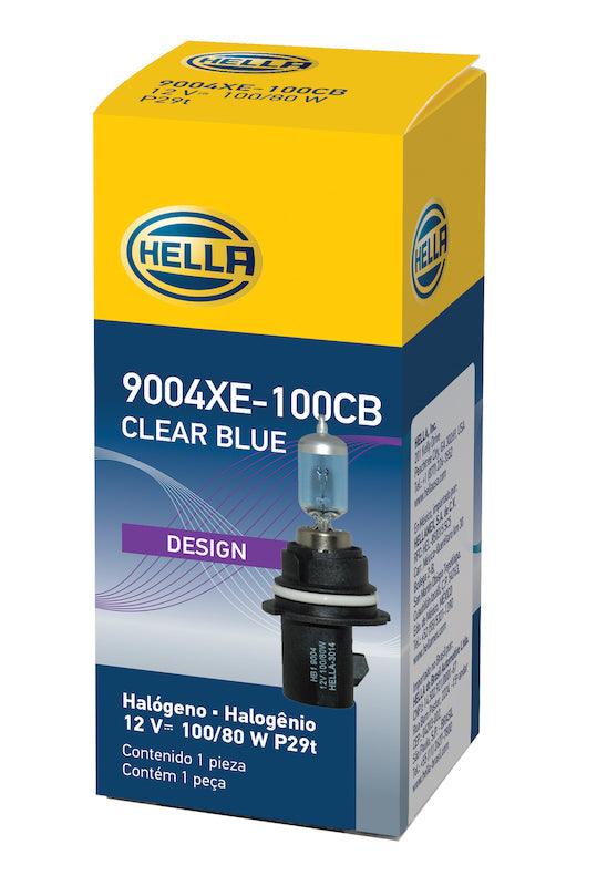 HELLA 9004XE-100CB Design Series Halogen Light Bulb - greatparts