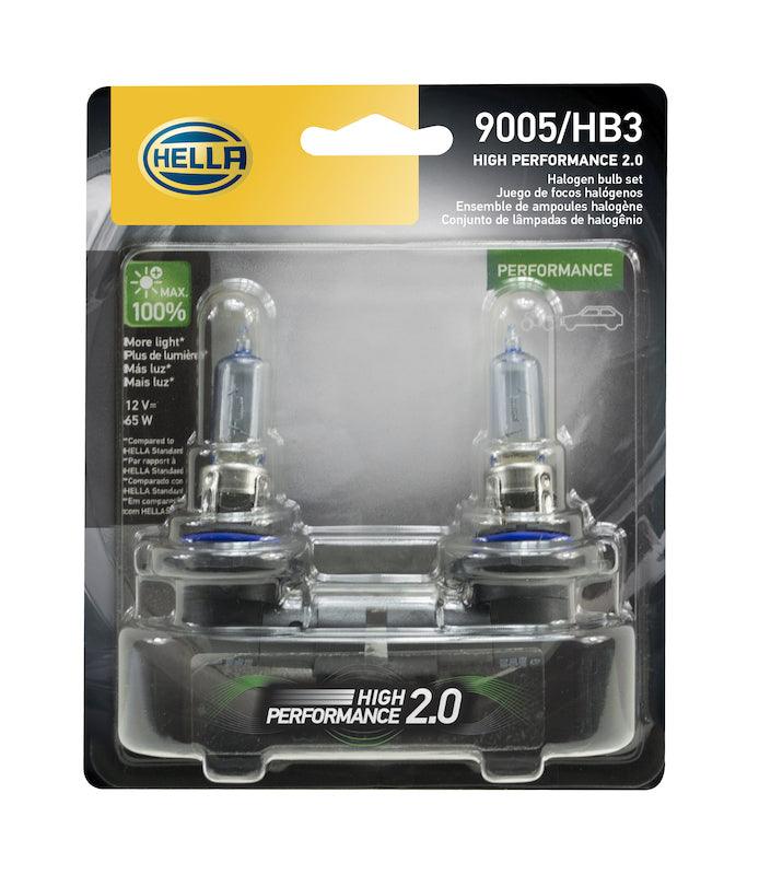 HELLA 9005 2.0TB Performance Series Halogen Light Bulb - greatparts