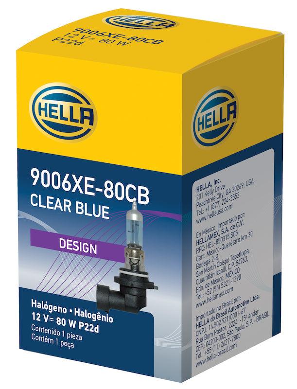 HELLA 9006XE-80CB Design Series Halogen Light Bulb - greatparts