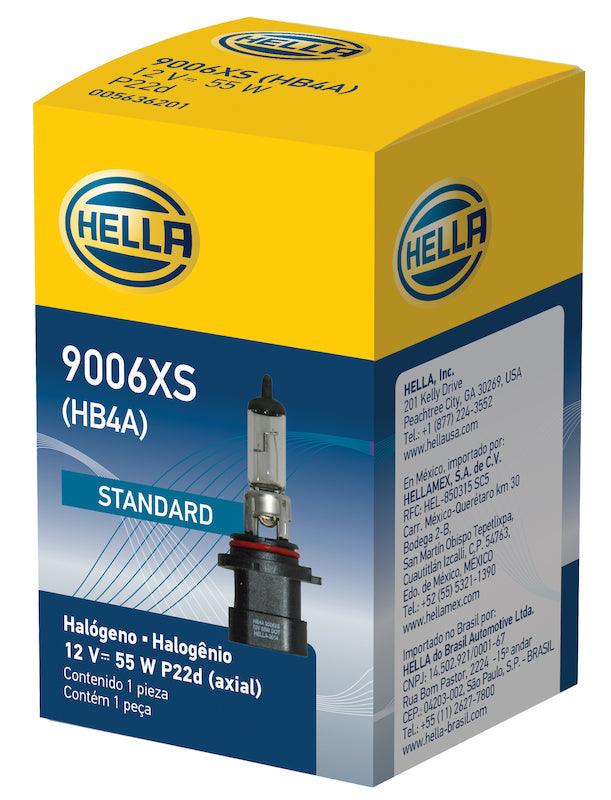 HELLA 9006XS Standard Series Halogen Light Bulb - greatparts