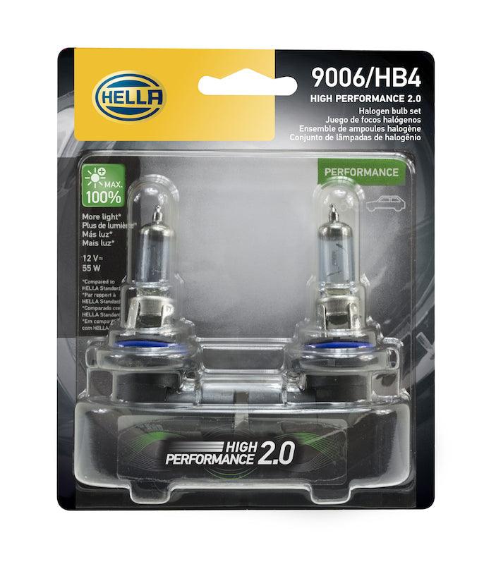 HELLA 9006 2.0TB Performance Series Halogen Light Bulb - greatparts