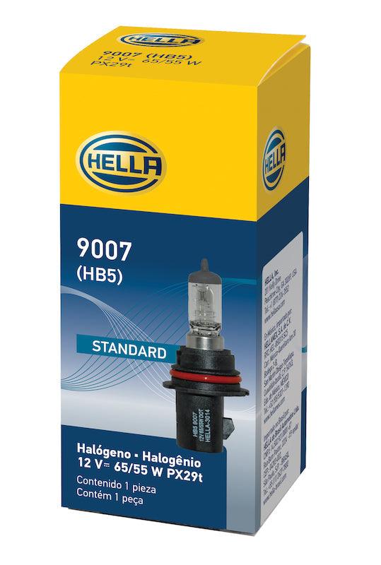 HELLA 9007 Standard Series Halogen Light Bulb - greatparts