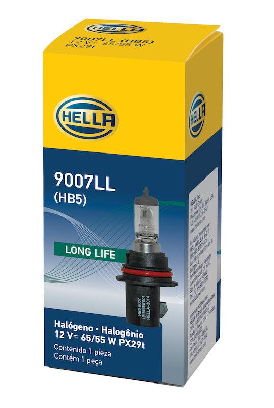 HELLA 9007LL Long Life Series Halogen Light Bulb - greatparts