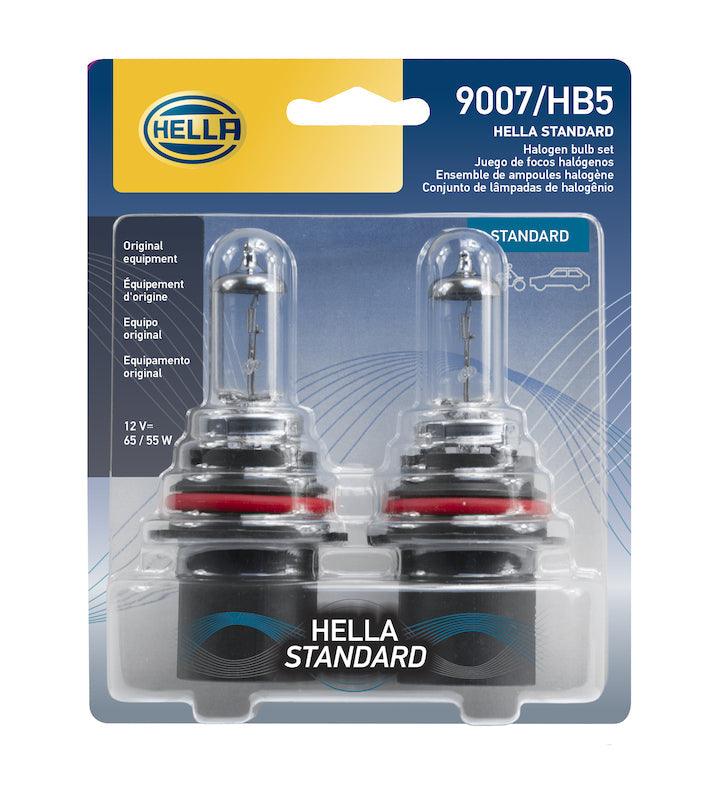 HELLA 9007TB Standard Series Halogen Light Bulb - greatparts