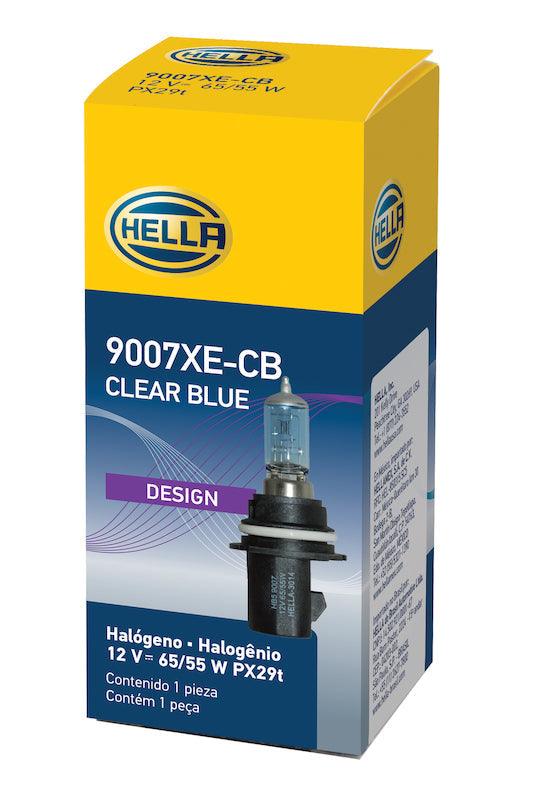 HELLA 9007XE-CB Design Series Halogen Light Bulb - greatparts