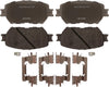 Silver 14D908CHF1 Ceramic Front Disc Brake Pad Set