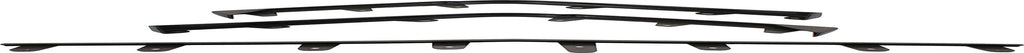 Front Left or Right Bumper Trim Molding Compatible with 2009-2015 Cadillac CTS V Model Gray