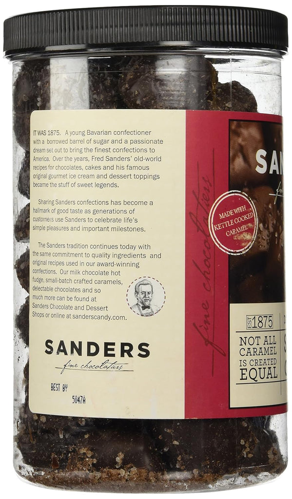 Sanders Dark Chocolate Sea Salt Caramels - 36 ounces (2.25 pounds)