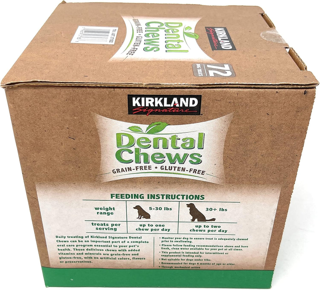 Kirkland Signature Dental Chews, 72-Count