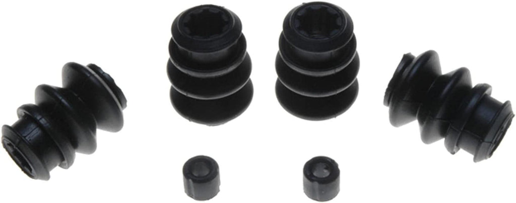 Professional 18K894 Rear Disc Brake Caliper Rubber Bushing Kit with Seals and Bushings