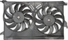 Four Seasons Dual Radiator and Condenser Fan Assembly for 9-3, 9-3X 76161