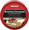 Mothers 05500 California Gold Brazilian Carnauba Cleaner Wax Paste - 12 Oz.