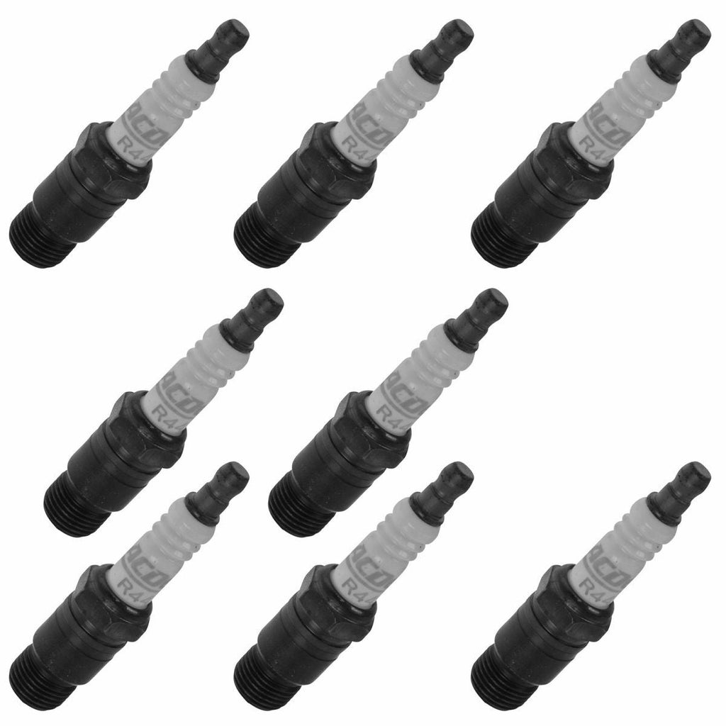 AC Delco R44T Spark Plug Set of 8 for Chevy GMC Pontiac New