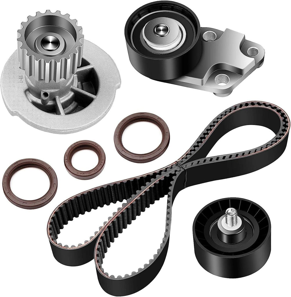 ® Timing Belt Water Pump Kit Fits for 2004-2008 for Chevrolet AVEO AVEO5 TBK335 1.6L DOHC L4 16V VIN 6 E-TEC II