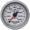 4957 Ultra-Lite II 2-1/16" 100-260 F Full Sweep Electric Transmission Temperature Gauge