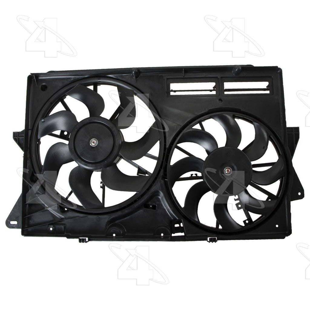 Dual Radiator and Condenser Fan for Police Interceptor Sedan, Taurus, MKS 76372