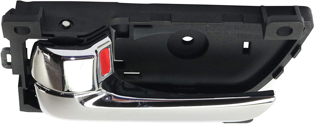 Interior Door Handle Set Compatible with 2011-2015 Kia Sorento Front and Rear, Driver and Passenger Side Chrome