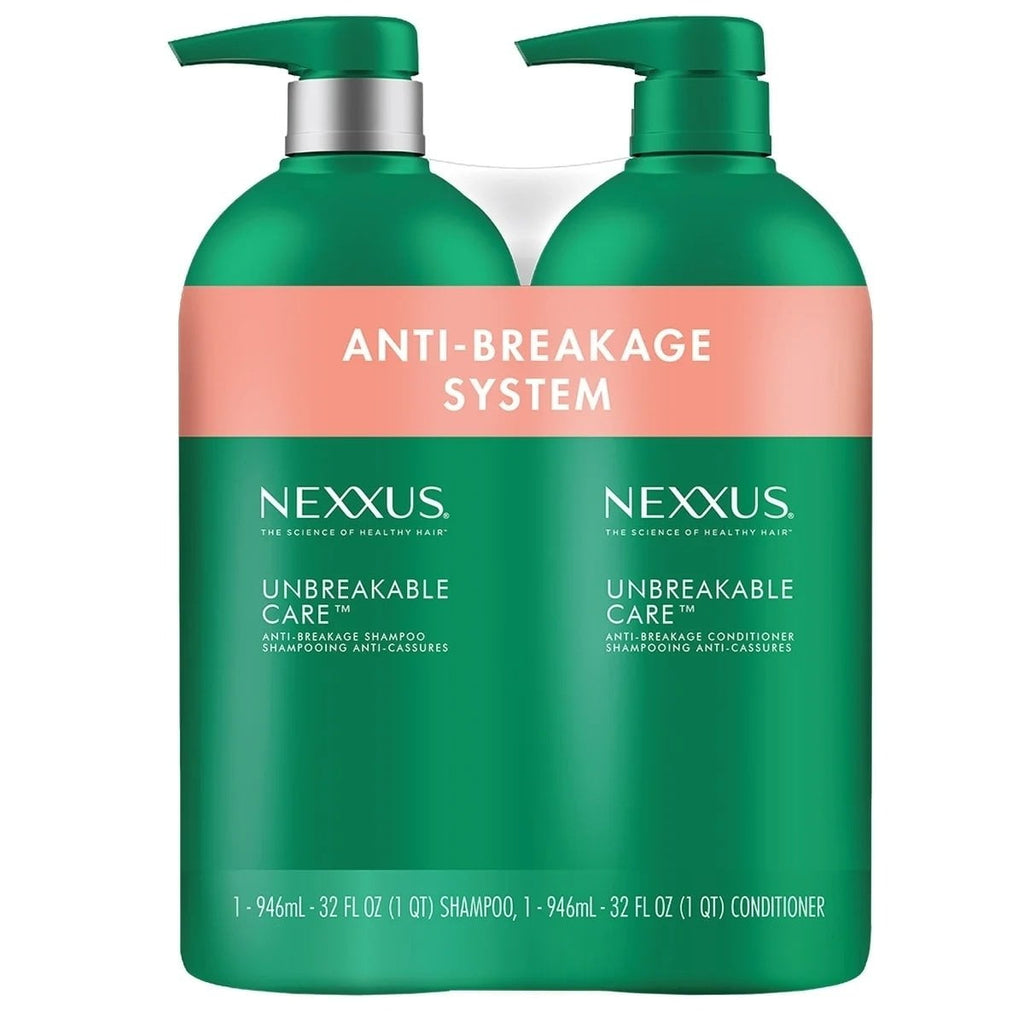 Nexxus Unbreakable Care Shampoo & Conditioner, 32 Fluid Ounce (Pack of 2)