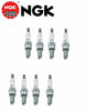 For Ferrari 360 Maserati Spyder Set of 8 NGK Laser Platinum Spark Plugs NGK 5851