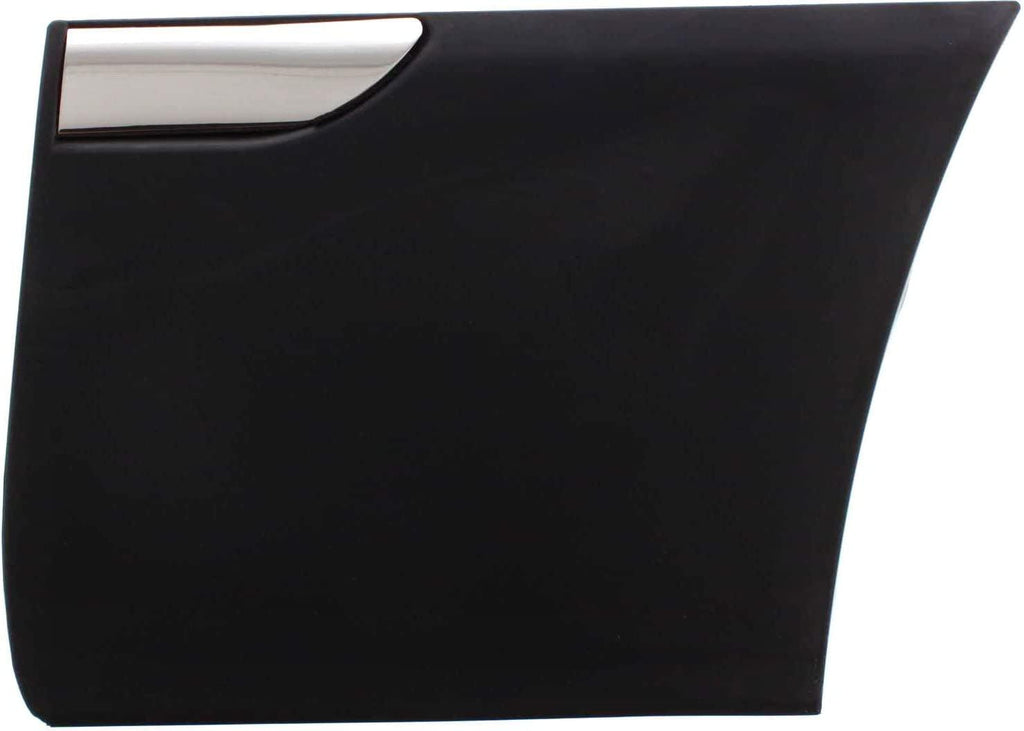 Front, Driver and Passenger Side Fender Molding Compatible with 1998-2011 Mercury Grand Marquis Black, 7 In. Width - FO1293106, FO1292106