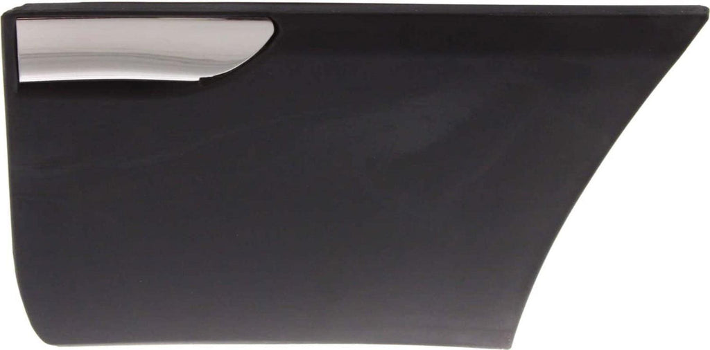 Front, Driver and Passenger Side Fender Molding Compatible with 1998-2011 Mercury Grand Marquis Black, 7 In. Width - FO1293106, FO1292106