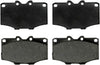 Gold 17D137 Organic Front Disc Brake Pad Set