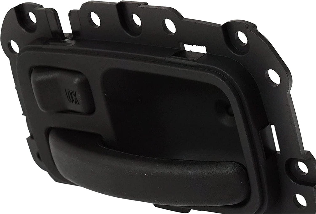 Front or Rear, Driver Side Interior Door Handle Compatible with 1997-2001 Jeep Cherokee, Black