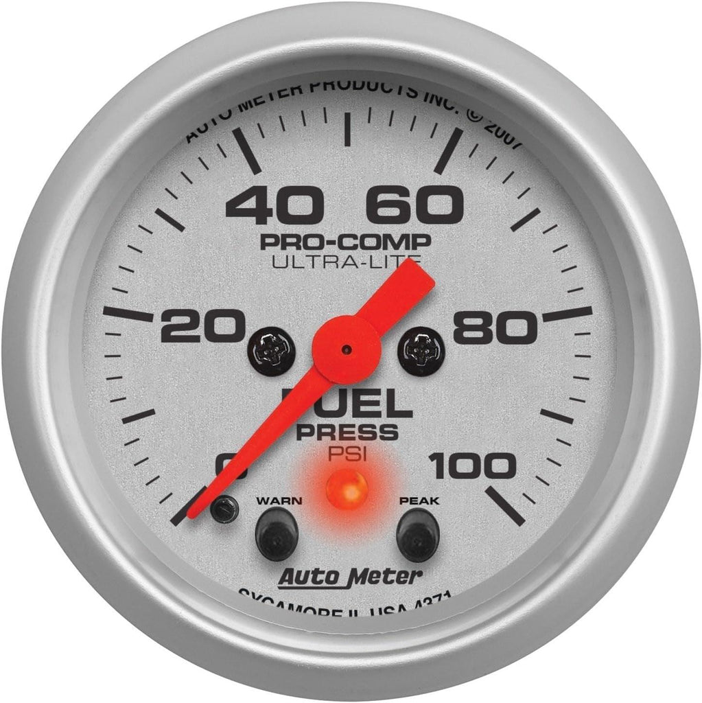 4371 Ultra-Lite Electric Fuel Level Gauge, 2-1/16" (52.4Mm)