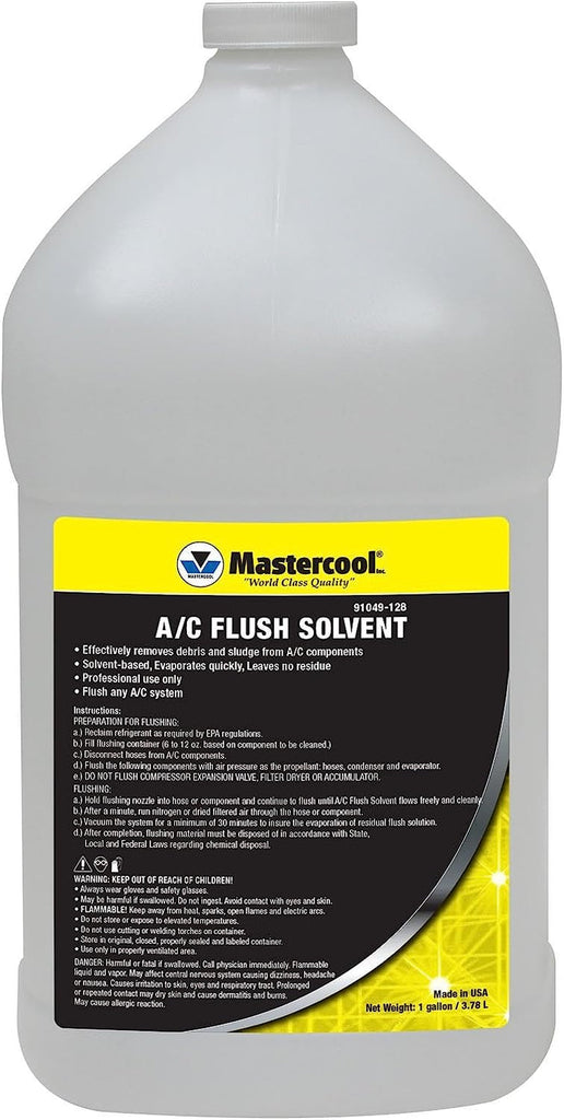 91049-128 Black/Yellow Flush Solvent, 1 Gallon