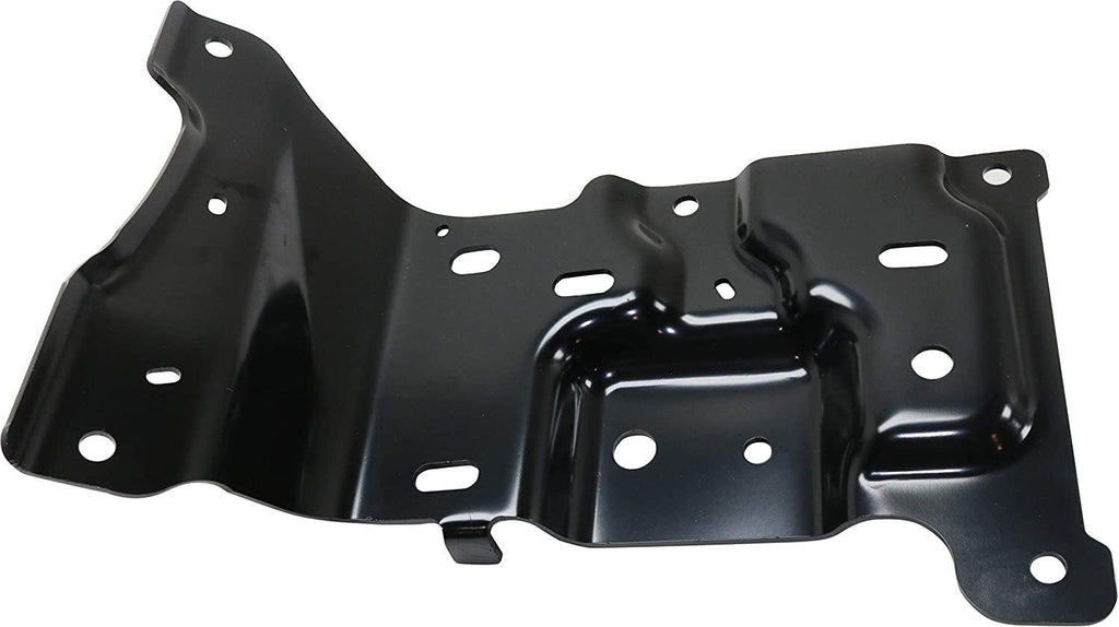 Evan-Fischer Front Bumper Bracket Set of 2 Compatible with 2018 Ford F-150 Steel Driver and Passenger Side