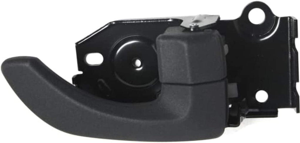 for Hyundai Santa Fe Interior Door Handle Front, Passenger Side Gray (2001-2006) | with Door Lock Button| Trim:All Submodels