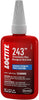 LOCTITE 243 Threadlocker for Automotive: Medium-Strength, Oil Tolerant, High-Temperature, Anaerobic, General Purpose | Blue, 36 Ml Red Bottle (PN: 1330906)