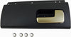 Dorman 80473 Rear Passenger Side Interior Door Handle Compatible with Select Lincoln Models, Black; Gold