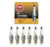 NGK G-Power Platinum Spark Plug Set 6PCS. 7090 BKR5EGP