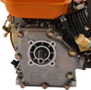 3HP Diesel Engine 196Cc 4 Stroke Engine Diesel Engine Motor Single Cylinder Forced Air Cooling Horizontal Crankshaft Engine Recoil Hand Start 3000RPM, Orange