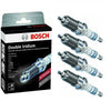 Set of 4 Bosch OE 96306 Fine Wire Double Iridium Spark Plugs Copper Performance