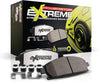 Z26-2118, Z26 Street Warrior Rearcarbon Fiber Ceramic Brake Pads with Hardware